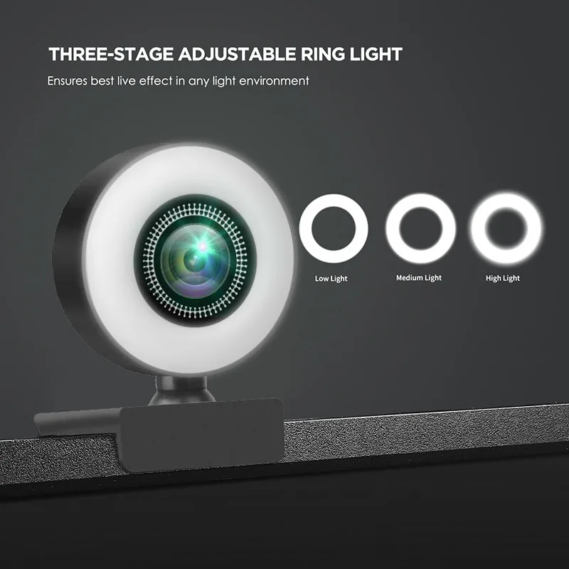 Hotsell Auto-Focus LED Web Camera HD Webcam with Microphone 3 Level Light Web Kameras for Computer PC Video Recording Webcam
Hotsell Auto-Focus LED Web Camera HD Webcam with Microphone 3 Level Light Web Kameras for Computer PC Video Recording Webcam