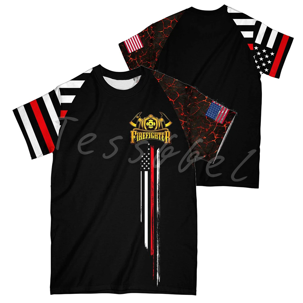 Tessffel Firefighter 3D Print Fashion Summer Men‘s T-Shirts Undershirts Harajuku Tees Short-Sleeve Casual Brand Streetwear F2
Tessffel Firefighter 3D Print Fashion Summer Men‘s T-Shirts Undershirts Harajuku Tees Short-Sleeve Casual Brand Streetwear F2