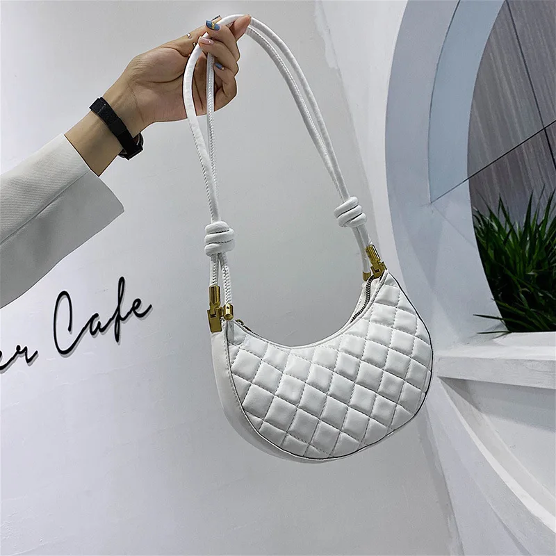 Diamond Lattice Armpit Bags Crescent Handbags White Messenger Clutch Blue Women's Shoulder Beg Satchel 2021 New Purple Bag PM201
Diamond Lattice Armpit Bags Crescent Handbags White Messenger Clutch Blue Women's Shoulder Beg Satchel 2021 New Purple Bag PM201