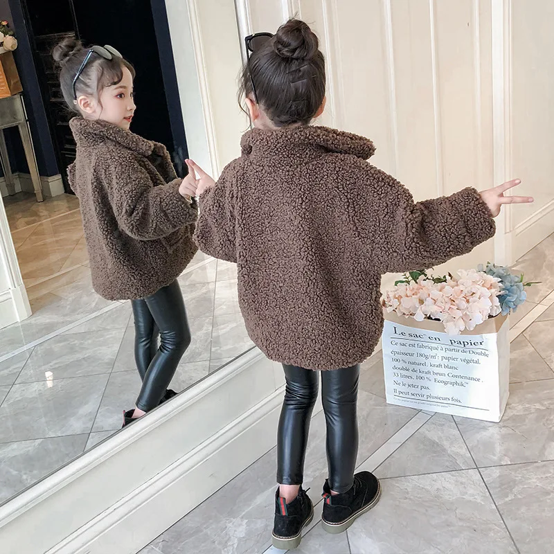 Solid Thicken Corduroy Jackets For Kids Single Breasted Long Sleeve Outerwear Woolen Coats Clothing Children Winter Jacket Tops
Solid Thicken Corduroy Jackets For Kids Single Breasted Long Sleeve Outerwear Woolen Coats Clothing Children Winter Jacket Tops