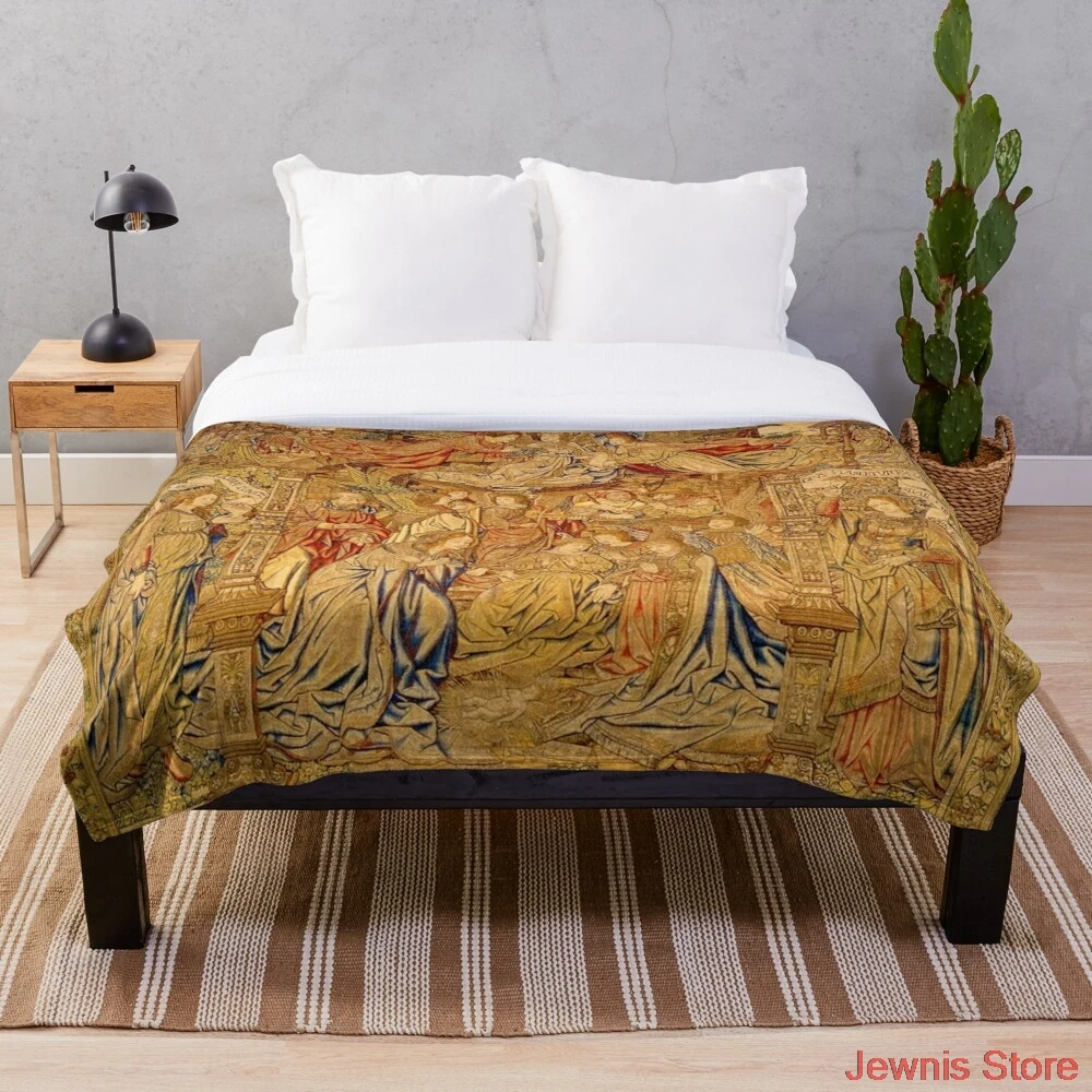 MEDIEVAL TAPESTRY Decke Fleece für Betten Starke Quilt Mode Bettdecke Sherpa Decke Erwachsene Kinder
MEDIEVAL TAPESTRY Decke Fleece für Betten Starke Quilt Mode Bettdecke Sherpa Decke Erwachsene Kinder