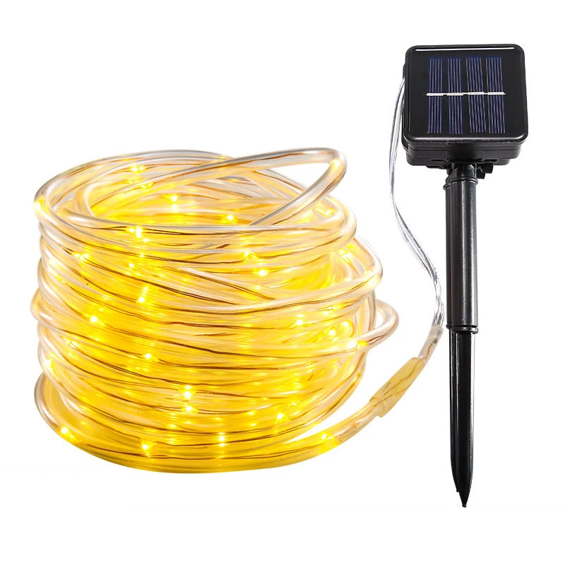 Solar Festoon Led String Lights 7.5M/12M Waterproof Outdoor Street Garland Solar Power Tube RGB Lamp Christmas Garden Decoration 
Solar Festoon Led String Lights 7.5M/12M Waterproof Outdoor Street Garland Solar Power Tube RGB Lamp Christmas Garden Decoration
