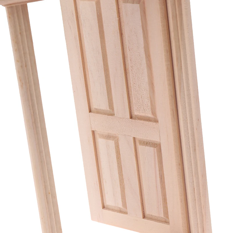 1 шт. 1:12 имитация двери кукольного домика миниатюрные деревянные сделай сам