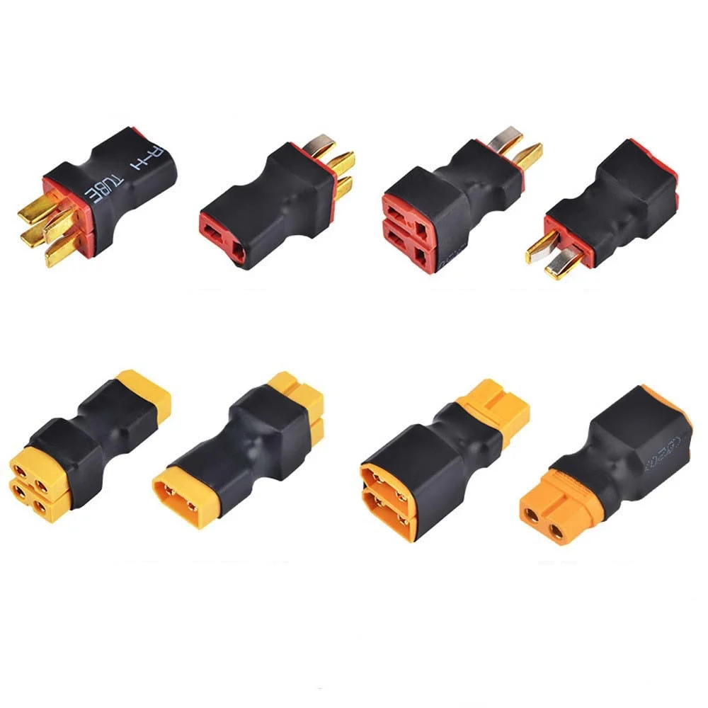 T Plug XT60 Male And Female RC Connector Set Model Airplane Parallel Plug Connection Convert Plugs Remote Control Toys Parts
T Plug XT60 Male And Female RC Connector Set Model Airplane Parallel Plug Connection Convert Plugs Remote Control Toys Parts