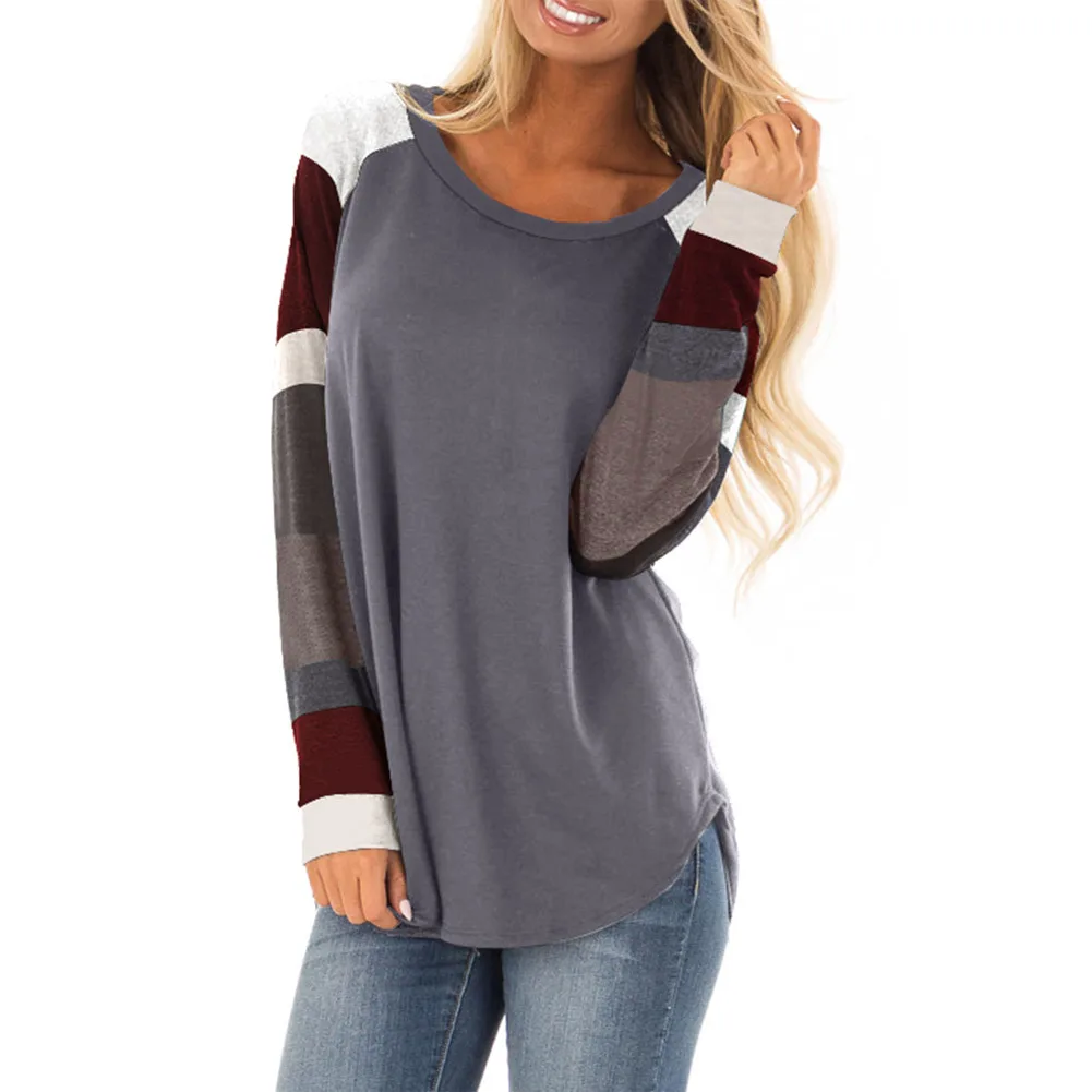 Striped Long Sleeve Women T-shirts Slim Plus Size Basic Fashion 8 Colors Tshirt Female S-2XL Casual Tee Shirt Femme
Striped Long Sleeve Women T-shirts Slim Plus Size Basic Fashion 8 Colors Tshirt Female S-2XL Casual Tee Shirt Femme