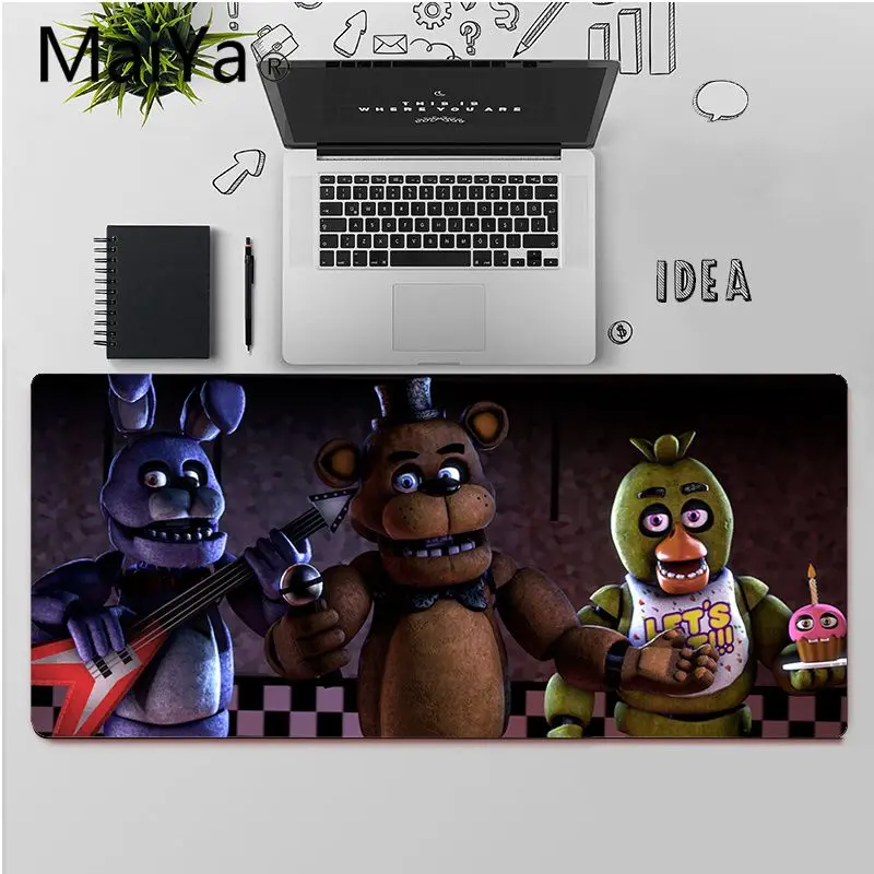 Maiya Top Quality Funny sfm fnaf animatronics Office Mice Gamer Soft Mouse Pad Free Shipping Large Mouse Pad Keyboards Mat
Maiya Top Quality Funny sfm fnaf animatronics Office Mice Gamer Soft Mouse Pad Free Shipping Large Mouse Pad Keyboards Mat