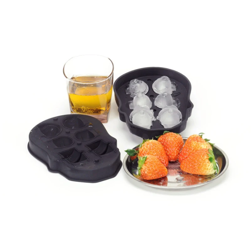 Skull Silicone Ice Cube Mold Ice Tray Ice Tools Homemade Creative Ice Making Box Small Household Freezer DIY Bar Party Tools
Skull Silicone Ice Cube Mold Ice Tray Ice Tools Homemade Creative Ice Making Box Small Household Freezer DIY Bar Party Tools