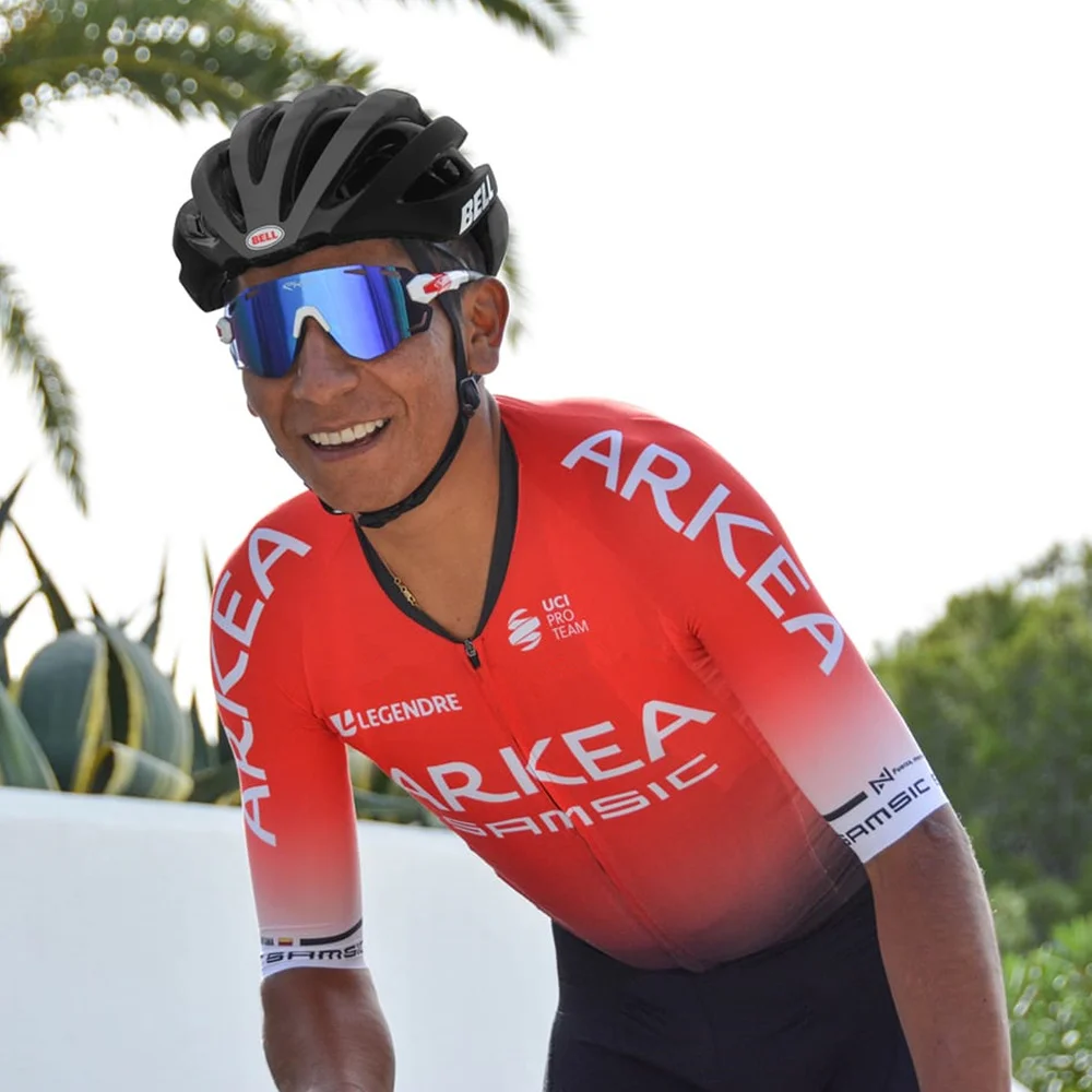 2020 ARKEA SAMSIC Pro team унисекс Летний комбинезон для прогулок на открытом воздухе