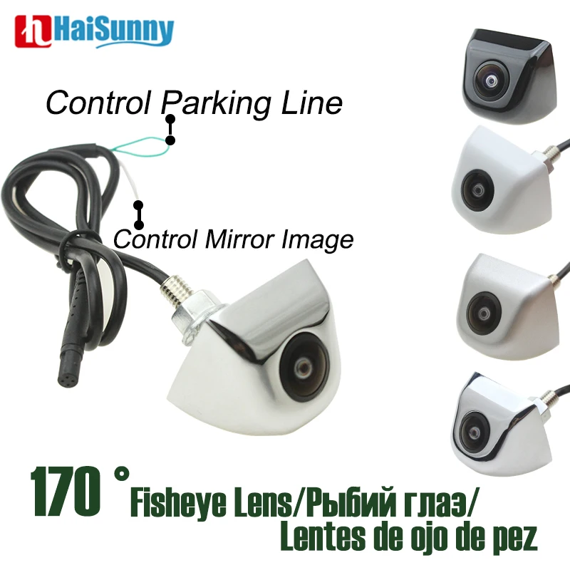 Waterproof 170 Degree Starlight Night Vision Backup Camera Metal Body HD Car Fisheye Lens Rear View Camera Front No Parking Line
Waterproof 170 Degree Starlight Night Vision Backup Camera Metal Body HD Car Fisheye Lens Rear View Camera Front No Parking Line