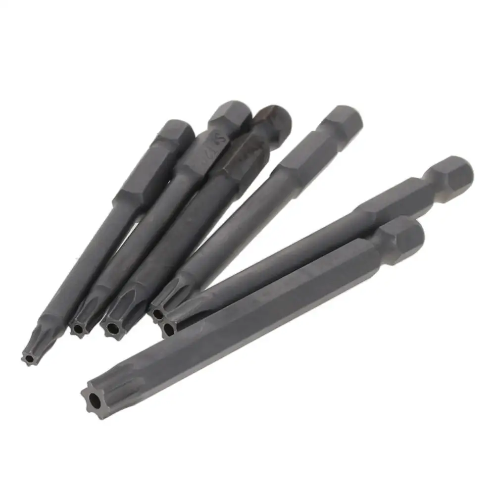 Utoolmart 1pcs Hot Cross Hexagonal Torx Color Screwdriver Bit 25/50/75/100mm Long Titanium-plated Sandblasted Chrome-plated Bits
Utoolmart 1pcs Hot Cross Hexagonal Torx Color Screwdriver Bit 25/50/75/100mm Long Titanium-plated Sandblasted Chrome-plated Bits