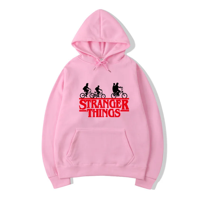 

Strange Things Season 3 Hu Di Oversized Graphic Sweatshirt Men / Women Fun Hoodie Harajuku Clothes Hood