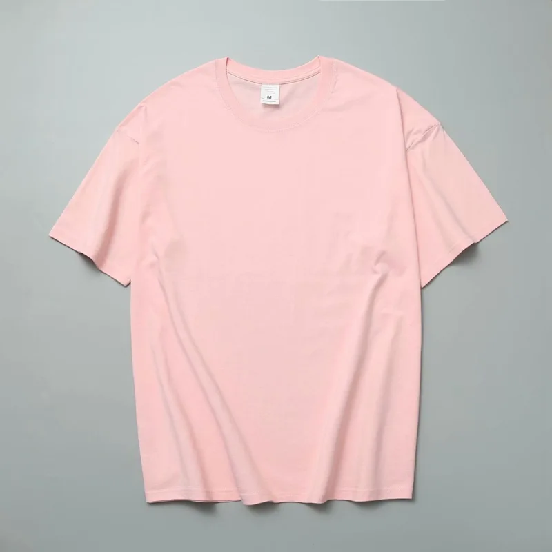 Round neck new men's and women's shoulder t-shirt men's short-sleeved five-point sleeves 
Round neck new men's and women's shoulder t-shirt men's short-sleeved five-point sleeves
