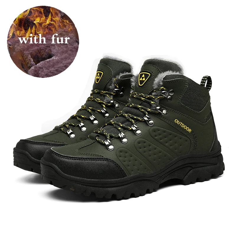 Fashion Men High Top Hiking Shoes Nice Durable Waterproof Anti-Slip Outdoor Climbing Trekking Shoes Military Tactical Boots
Fashion Men High Top Hiking Shoes Nice Durable Waterproof Anti-Slip Outdoor Climbing Trekking Shoes Military Tactical Boots
