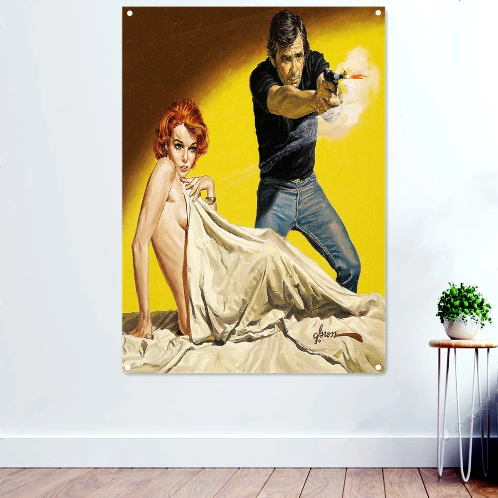 40 Years Fashion Beauty Banner Bar Wine Castle Cafe Home Wall Decoration Nostalgic Retro Pin Up Girl Poster Hanging Painting C3
40 Years Fashion Beauty Banner Bar Wine Castle Cafe Home Wall Decoration Nostalgic Retro Pin Up Girl Poster Hanging Painting C3