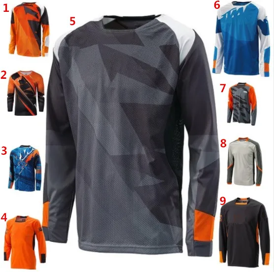 9 Colors ATV BMX Dirt Bike Off Road Motorcycle jersey Racing Long sleeve T-Shirts Motocross Jersey
9 Colors ATV BMX Dirt Bike Off Road Motorcycle jersey Racing Long sleeve T-Shirts Motocross Jersey