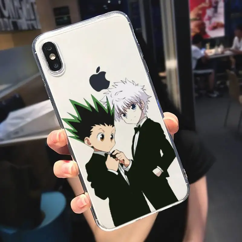 Hunter X hunter Japan anime Phone Case Transparent soft For iphone 5 5s 5c se 6 6s 7 8 11 12 plus mini x xs xr pro max
Hunter X hunter Japan anime Phone Case Transparent soft For iphone 5 5s 5c se 6 6s 7 8 11 12 plus mini x xs xr pro max