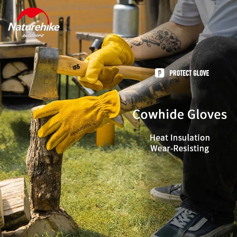 Naturehike Outdoor M-XL 178G Cowhide Work Protect Gloves Camping BBQ Chop Wood Gardening Wear Resistant Thicken Breathable Glove
Naturehike Outdoor M-XL 178G Cowhide Work Protect Gloves Camping BBQ Chop Wood Gardening Wear Resistant Thicken Breathable Glove