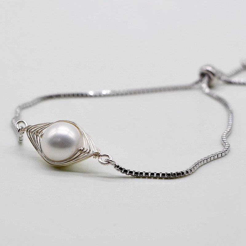 Fashion Girl Bracelet White Natural Pearl Adjustable Baroque Simple Jewelry Free Shipping
Fashion Girl Bracelet White Natural Pearl Adjustable Baroque Simple Jewelry Free Shipping