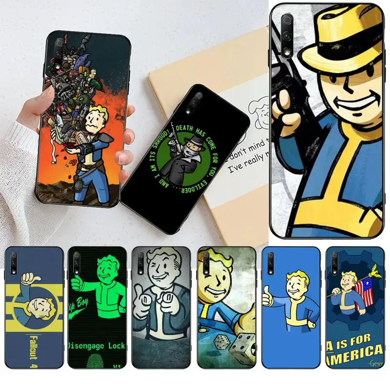 Чехол для телефона CUTEWANAN game Fallout vat Boy Huawei Honor 20 10 9 8 8x 8c 9x 7c 7a Lite view pro|Бамперы| |