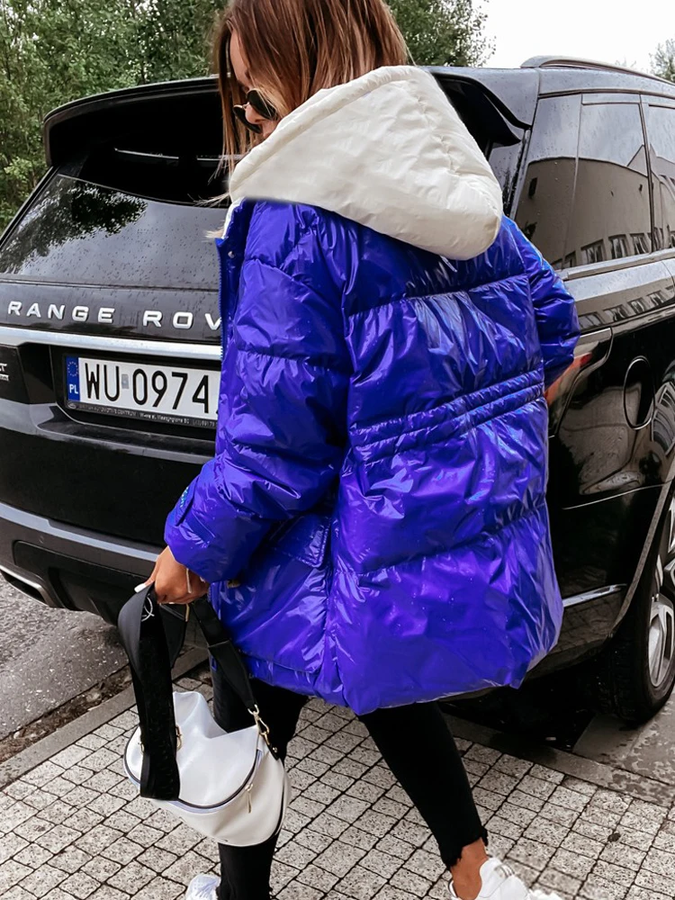 New Spring And Autumn Oversized Coat Zipper Streetwear Women Pure Cotton Patchwork Parker Down Jacket Quilted Jacket Fashion 
New Spring And Autumn Oversized Coat Zipper Streetwear Women Pure Cotton Patchwork Parker Down Jacket Quilted Jacket Fashion