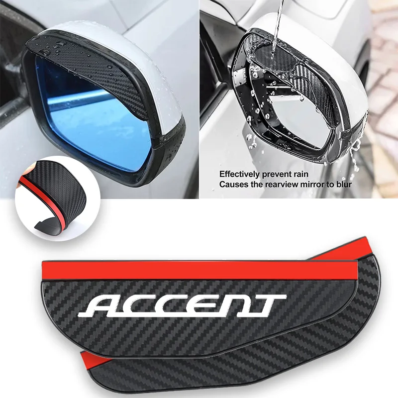 For HYUNDAI ACCENT 2015 2016 2019 AZERA CRETA Carbon Fiber Car Rearview Mirror Rainproof Eyebrow Rain Protector Cover Accesso
For HYUNDAI ACCENT 2015 2016 2019 AZERA CRETA Carbon Fiber Car Rearview Mirror Rainproof Eyebrow Rain Protector Cover Accesso
