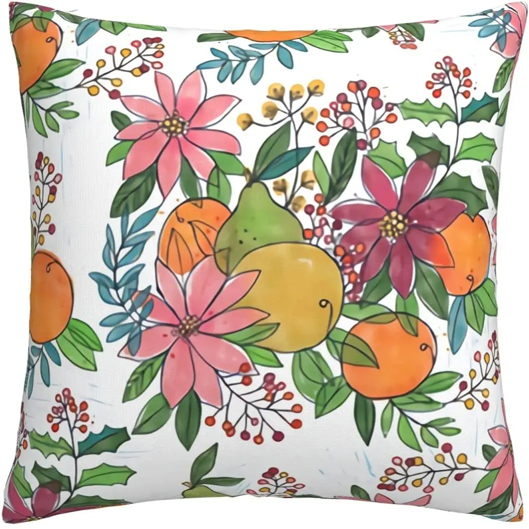ALLTOO 18x18 Christmas Flora Throw Pillows Covers Bedding Decorative Throw Pillow Covers Body Pillow Case Square Cushions Cover
ALLTOO 18x18 Christmas Flora Throw Pillows Covers Bedding Decorative Throw Pillow Covers Body Pillow Case Square Cushions Cover