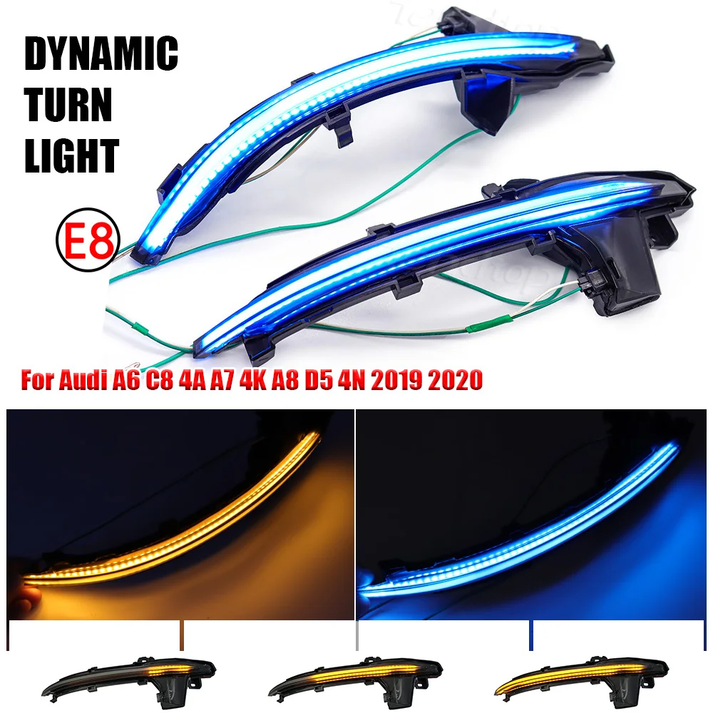 Turn Signal Lights For Audi A6 C8 4k A7 4k8 A8 D5 2018 2019 Car LED Dynamic Wing Mirror Sequential Blinker Indicator Lamps
Turn Signal Lights For Audi A6 C8 4k A7 4k8 A8 D5 2018 2019 Car LED Dynamic Wing Mirror Sequential Blinker Indicator Lamps