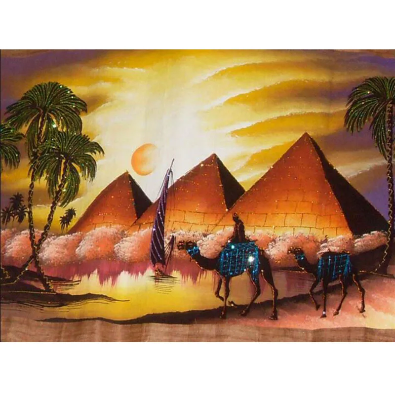 5d DIY Square/Round Drill Diamond Painting Landscape Egypt Pyramid Cross Stitch Mosaic Diamond Embroidery Pattern Rhinestones
5d DIY Square/Round Drill Diamond Painting Landscape Egypt Pyramid Cross Stitch Mosaic Diamond Embroidery Pattern Rhinestones