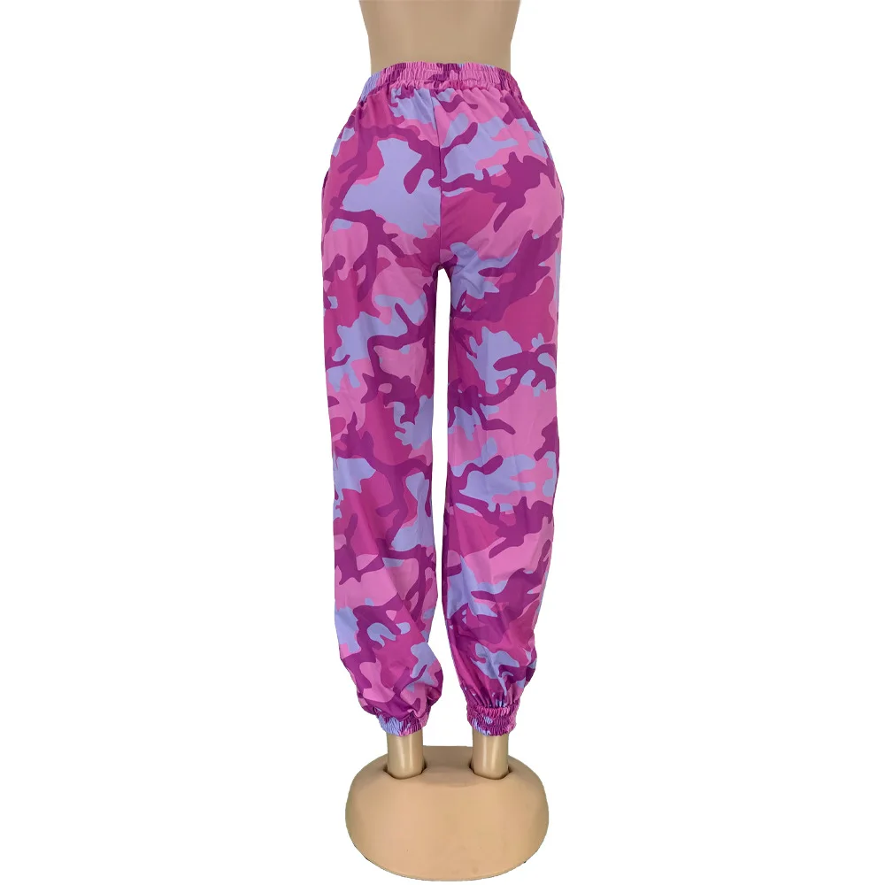 Camo Women Jogger Pants High Waist Sporty Trousers Fitness Casual Loose Pants Purple 2020 Summer New Streetwear Cargo Sweatpants
Camo Women Jogger Pants High Waist Sporty Trousers Fitness Casual Loose Pants Purple 2020 Summer New Streetwear Cargo Sweatpants
