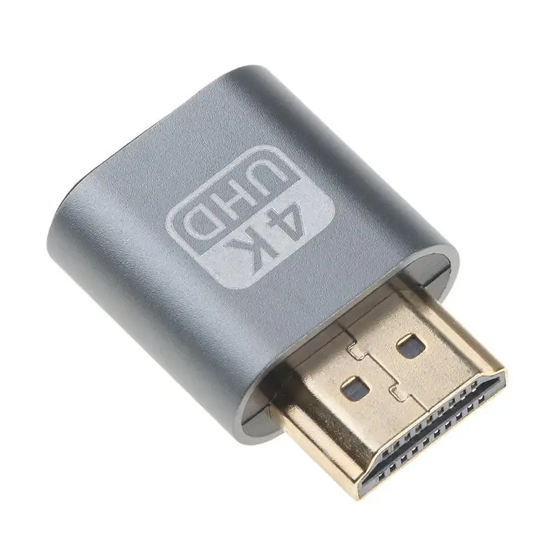 Hot HDMI-compatible Virtual Display 4K DDC EDID Dummy Plug EDID Display Emulator Adapter Suppor 1920x1080P For Bitcoin Mining
Hot HDMI-compatible Virtual Display 4K DDC EDID Dummy Plug EDID Display Emulator Adapter Suppor 1920x1080P For Bitcoin Mining
