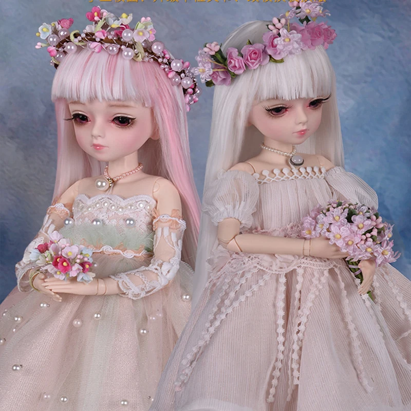 45cm Fashion BJD Doll 1/4 Long Hair DIY Doll With BJD Clothes Makeup Handmade Beauty Toys Silicone Doll For Children Best Gift
45cm Fashion BJD Doll 1/4 Long Hair DIY Doll With BJD Clothes Makeup Handmade Beauty Toys Silicone Doll For Children Best Gift