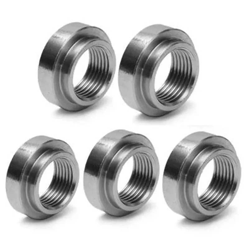 5Pcs M18 x 1.5mm 430 Stainless Steel Exhaust Pipe Base Heat-Resisting Nut Exhaust Lambda Boss O2 Oxygen Sensor Weld-on
5Pcs M18 x 1.5mm 430 Stainless Steel Exhaust Pipe Base Heat-Resisting Nut Exhaust Lambda Boss O2 Oxygen Sensor Weld-on