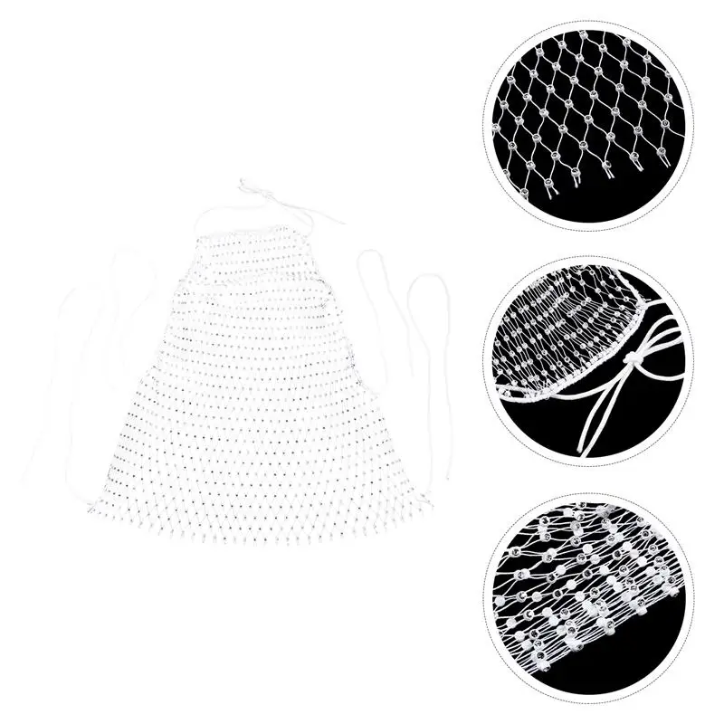 Sexy See Through Rhinestone Fishnet Crop Mesh Bikini Cover Ups for Woman
Sexy See Through Rhinestone Fishnet Crop Mesh Bikini Cover Ups for Woman