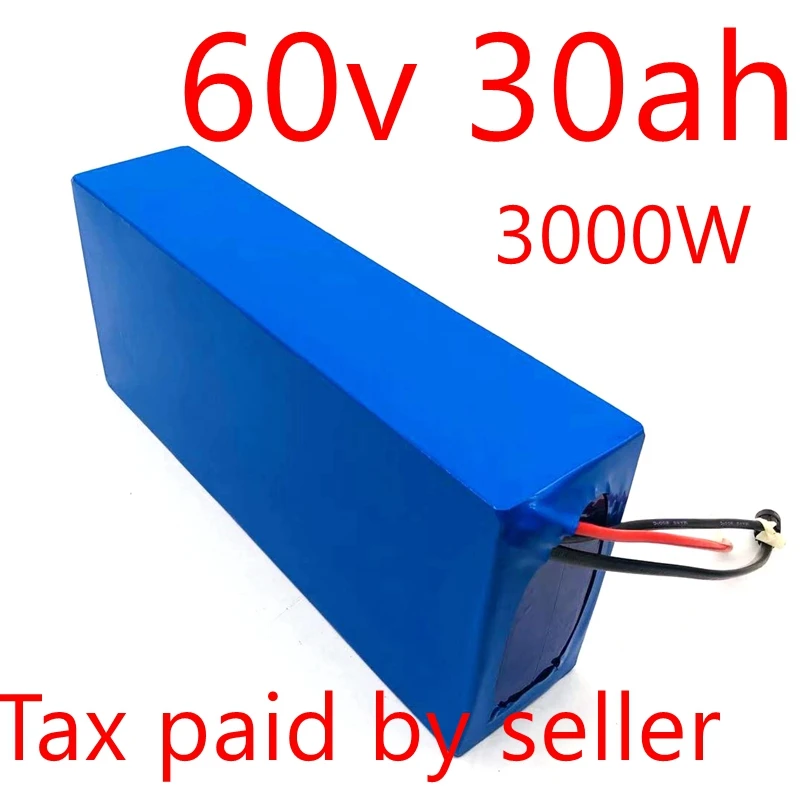 Аккумулятор для электрического скутера, 60 В, 30 А · ч, 60 в, 30 А · ч, литиевый аккумулятор для электродвигателя ebike, 60 в, 1500 Вт, 2000 Вт, 2500 Вт, 3000 Вт 
Аккумулятор для электрического скутера, 60 В, 30 А · ч, 60 в, 30 А · ч, литиевый аккумулятор для электродвигателя ebike, 60 в, 1500 Вт, 2000 Вт, 2500 Вт, 3000 Вт