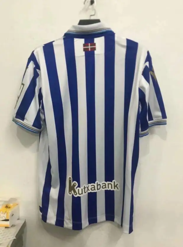 

20 21 Royal Society cup of the King Version Soccer Jerseys OYARZABAL Real Sociedad Final camiseta de Copa del Rey Football Shirt