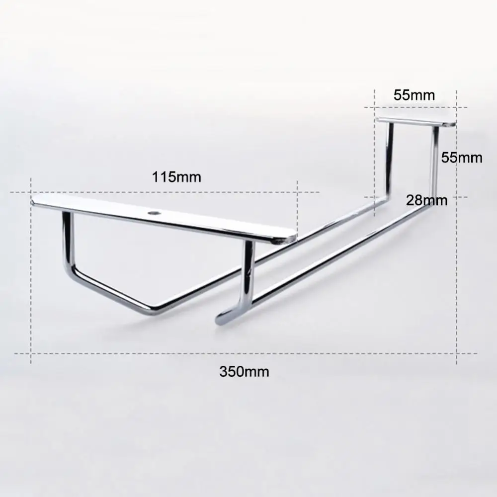 Stainless Steel Wine Glass Rack Stemware Hanging Cup Holder Kitchen Wall Mount Hanging Bar Pub Hanger for Home Bar Kitchen
Stainless Steel Wine Glass Rack Stemware Hanging Cup Holder Kitchen Wall Mount Hanging Bar Pub Hanger for Home Bar Kitchen