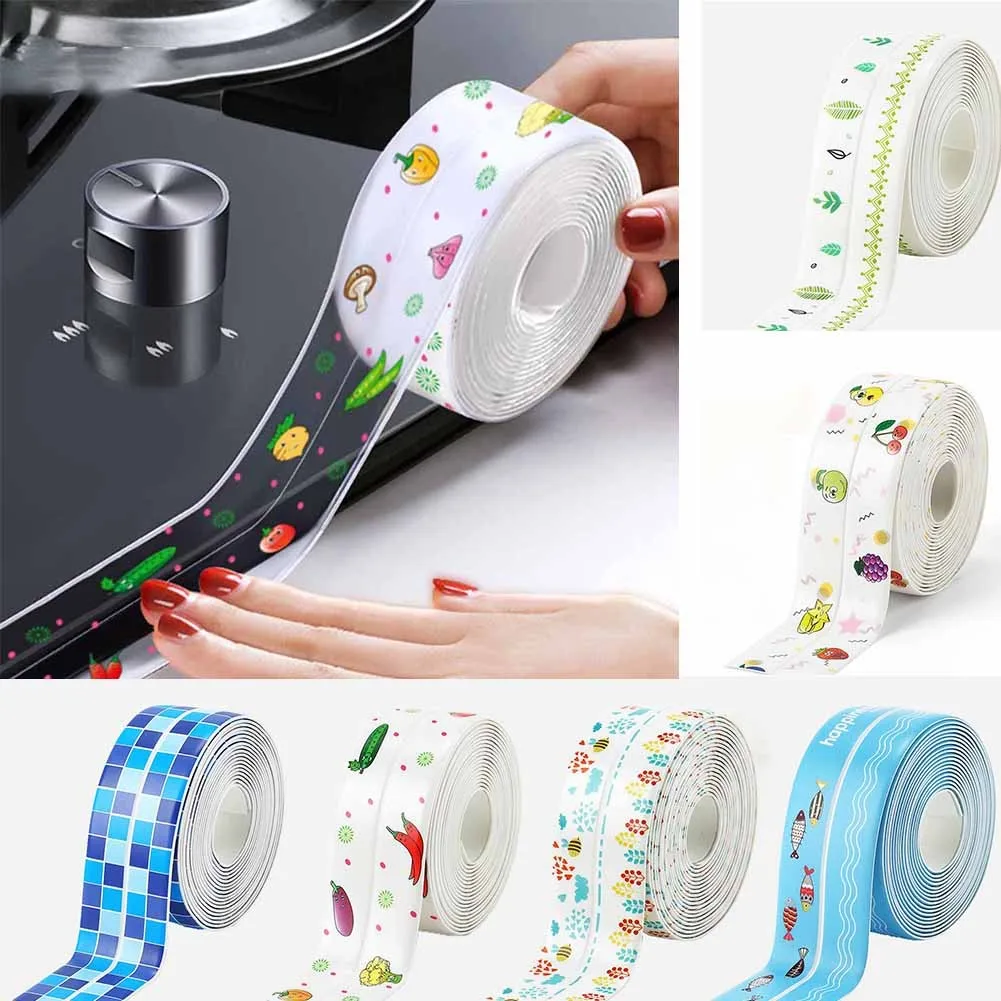 New Sealing Strip Kitchen Shower Waterproof Mould Proof Tape Waterproof Adhesive PVC Sealing Tape Sink Caulk Strip Corner
New Sealing Strip Kitchen Shower Waterproof Mould Proof Tape Waterproof Adhesive PVC Sealing Tape Sink Caulk Strip Corner