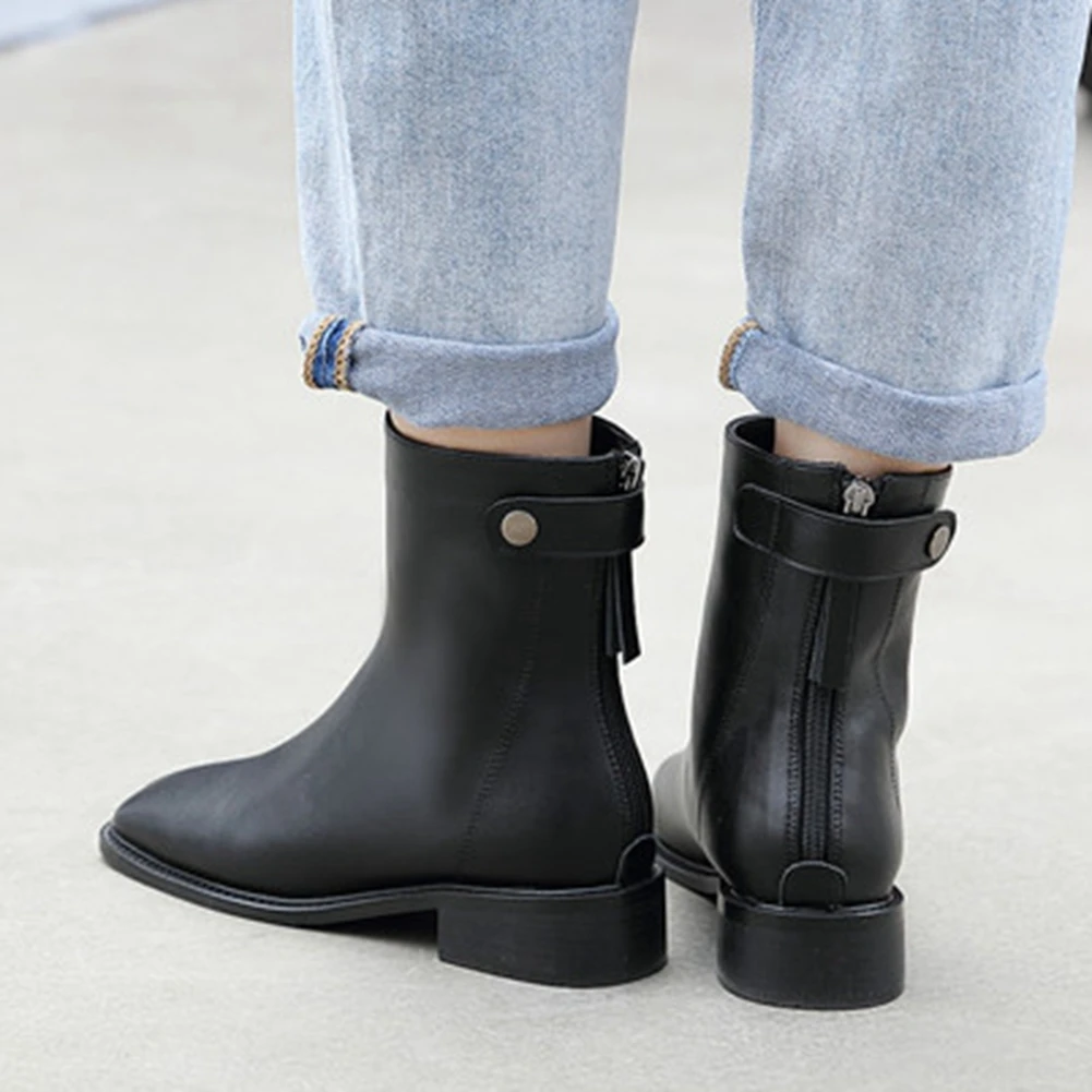DORATASIA New Fashion Female Concise Ankle Boots 2020 Autumn Daily Chunky Heels Boots Women Square Toe Zip Solid Shoes Woman
DORATASIA New Fashion Female Concise Ankle Boots 2020 Autumn Daily Chunky Heels Boots Women Square Toe Zip Solid Shoes Woman