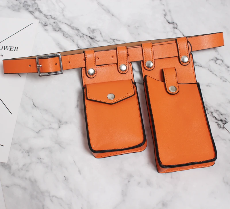 Multicolor Orange Mini-bag Split Joint Pu Leather Belt Personality Women New Fashion Tide All-match Spring 2021
Multicolor Orange Mini-bag Split Joint Pu Leather Belt Personality Women New Fashion Tide All-match Spring 2021