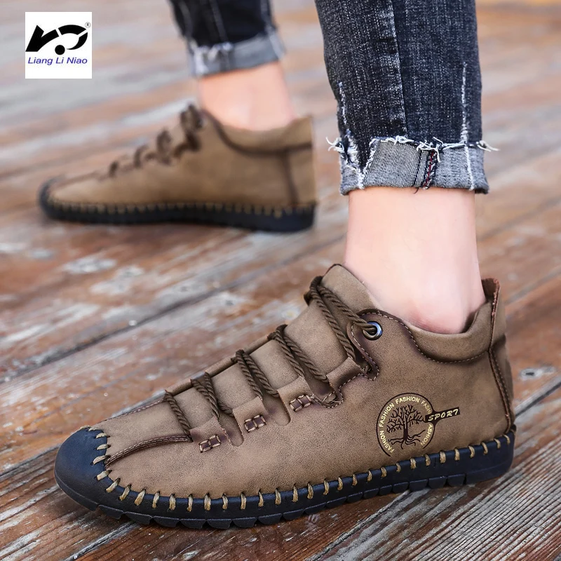 Men's Leather Boots 2020 Leather Men's Ankle Boots Autumn Men Boot Shoes Fashion Men Casual Ankle Shoes Male Boot Shoes
Men's Leather Boots 2020 Leather Men's Ankle Boots Autumn Men Boot Shoes Fashion Men Casual Ankle Shoes Male Boot Shoes