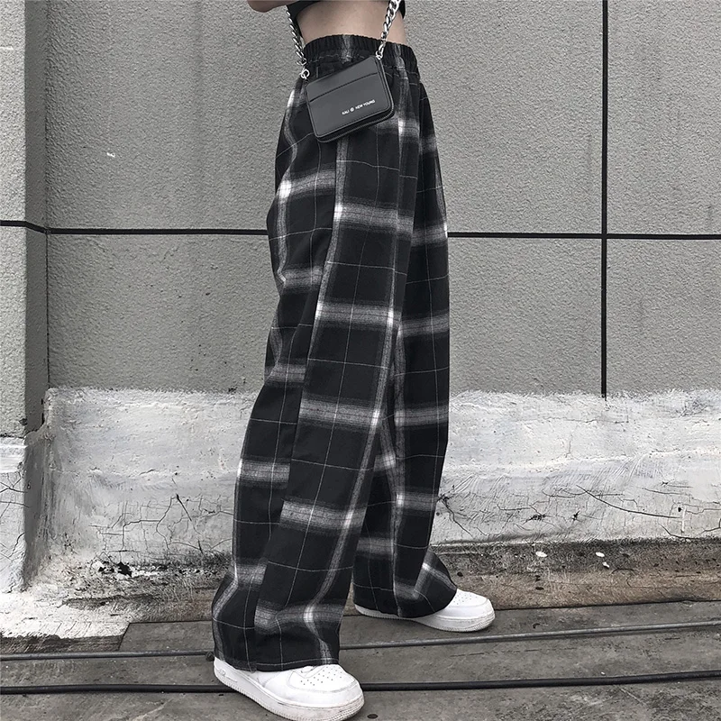 women loose bf pants polyester casual flat high Straight leg jogger punk trousers dropshipping pockets sweatpants clothes gothic
women loose bf pants polyester casual flat high Straight leg jogger punk trousers dropshipping pockets sweatpants clothes gothic