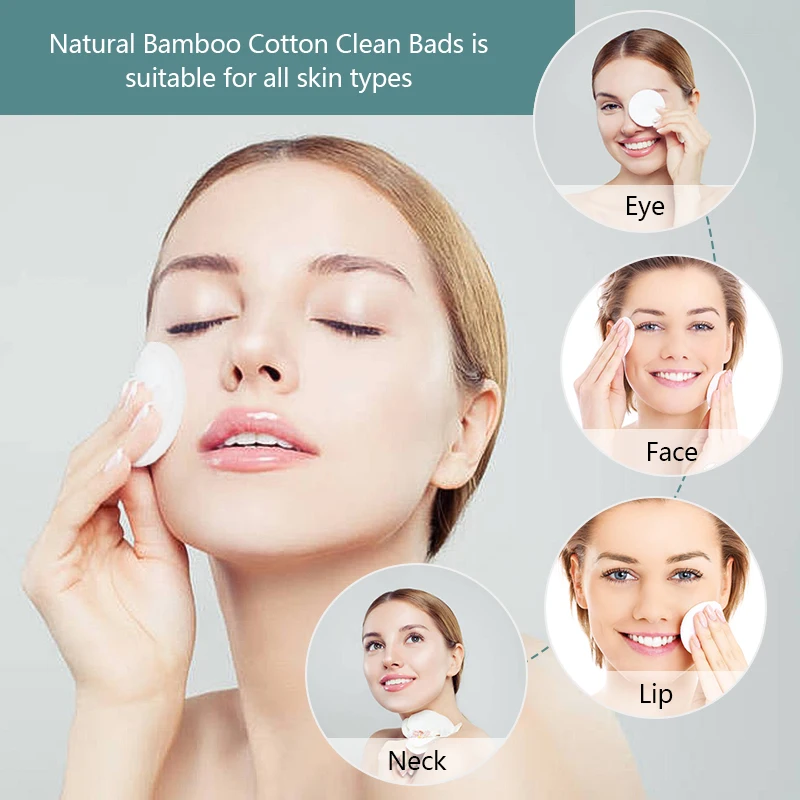 Reusable 20pcs Makeup Remover Pads +bag, Organic Bamboo Cotton Pads For All Skin Types, Cotton Rounds Pads Facial Cleansing
Reusable 20pcs Makeup Remover Pads +bag, Organic Bamboo Cotton Pads For All Skin Types, Cotton Rounds Pads Facial Cleansing