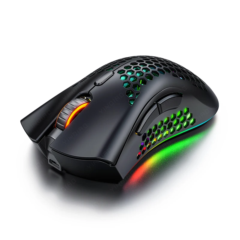 Large Stock 2.4GHz Rechargeable Gaming Mouse 7 Button 1600 DPI Adjustable RGB Backlit Honeycomb Shell Gamer Mice For Laptop PC
Large Stock 2.4GHz Rechargeable Gaming Mouse 7 Button 1600 DPI Adjustable RGB Backlit Honeycomb Shell Gamer Mice For Laptop PC