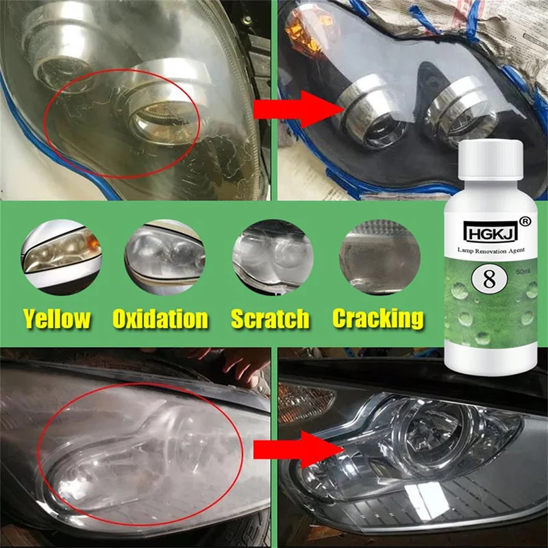 20/50ml Auto Accessories Polishing Headlight Agent Bright White Headlight Repair Lamp Cleaning Window Glass Cleaner High Quality
20/50ml Auto Accessories Polishing Headlight Agent Bright White Headlight Repair Lamp Cleaning Window Glass Cleaner High Quality