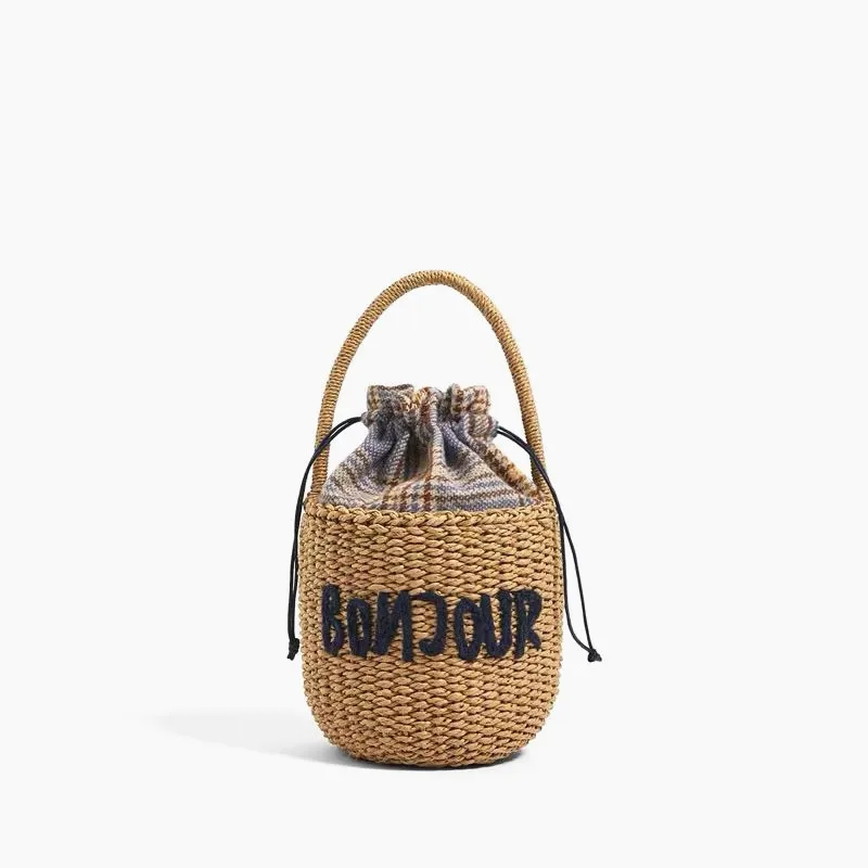 Woven Bags for Women Desingner Luxury Summer Handmade Bags for Women Beach Bucket Bag Weaving Ladies Straw Bag Wrapped Beach Bag
Woven Bags for Women Desingner Luxury Summer Handmade Bags for Women Beach Bucket Bag Weaving Ladies Straw Bag Wrapped Beach Bag