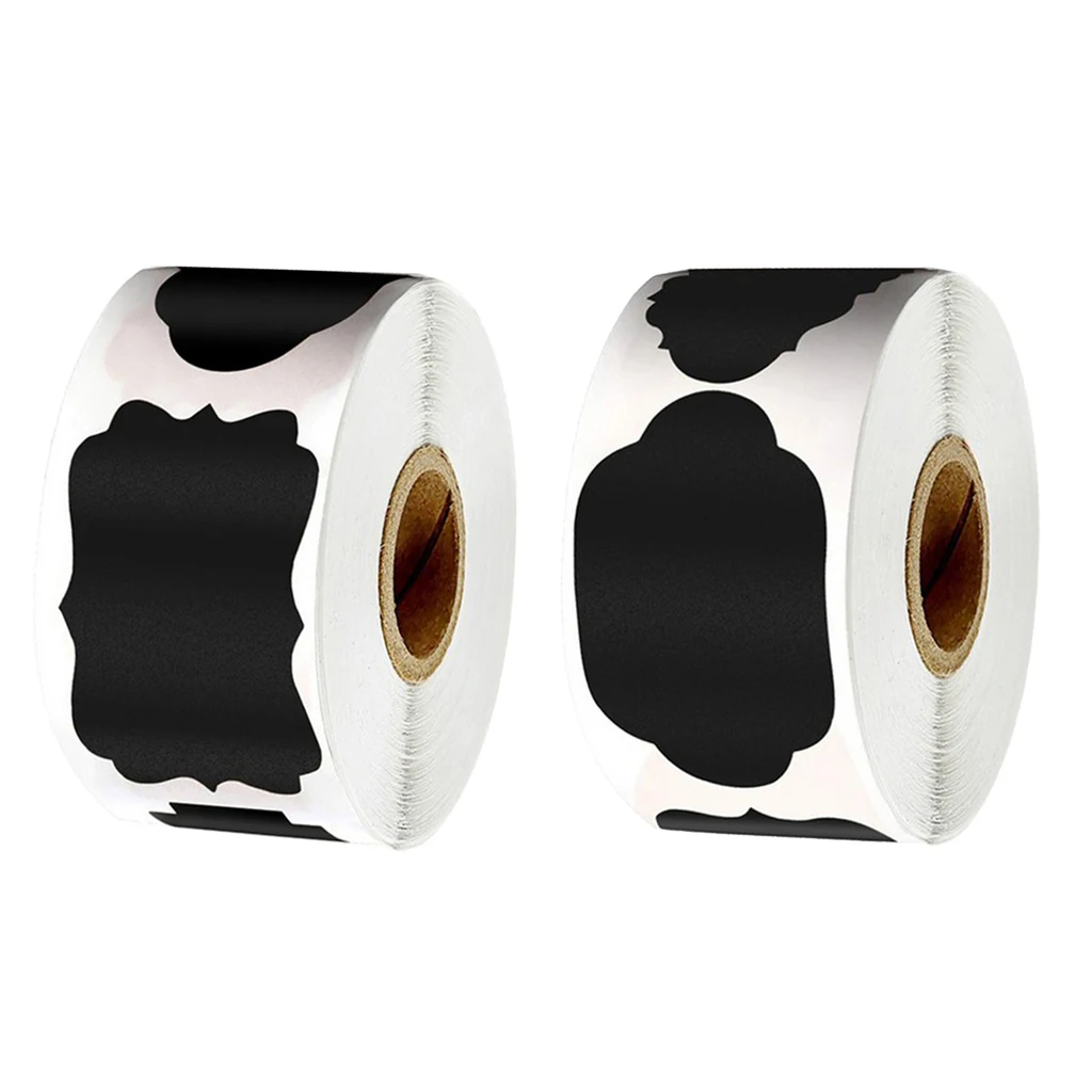 300x Removable Blackboard Stickers Labels For Storage Jars Crafts Kitchen Glass 
300x Removable Blackboard Stickers Labels For Storage Jars Crafts Kitchen Glass