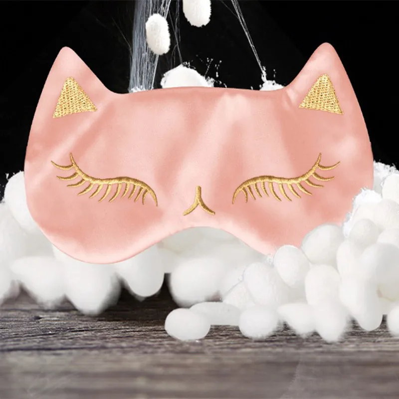 Cat Pure 100% Mulberry Silk Sleep Mask Natural Sleeping Eye Mask Eyeshade Cover Shade Eye Patch Soft Blindfold Travel Eyepatch
Cat Pure 100% Mulberry Silk Sleep Mask Natural Sleeping Eye Mask Eyeshade Cover Shade Eye Patch Soft Blindfold Travel Eyepatch