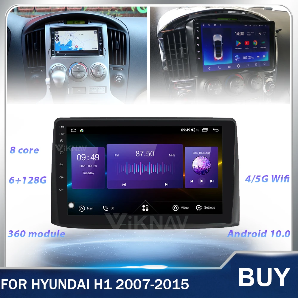 Автомагнитола 2Din, 128 ГГц, сенсорный экран, Android, головное устройство для Hyundai H1 2007-2015, мультимедийный плеер, головное устройство, GPS-навигация
Автомагнитола 2Din, 128 ГГц, сенсорный экран, Android, головное устройство для Hyundai H1 2007-2015, мультимедийный плеер, головное устройство, GPS-навигация