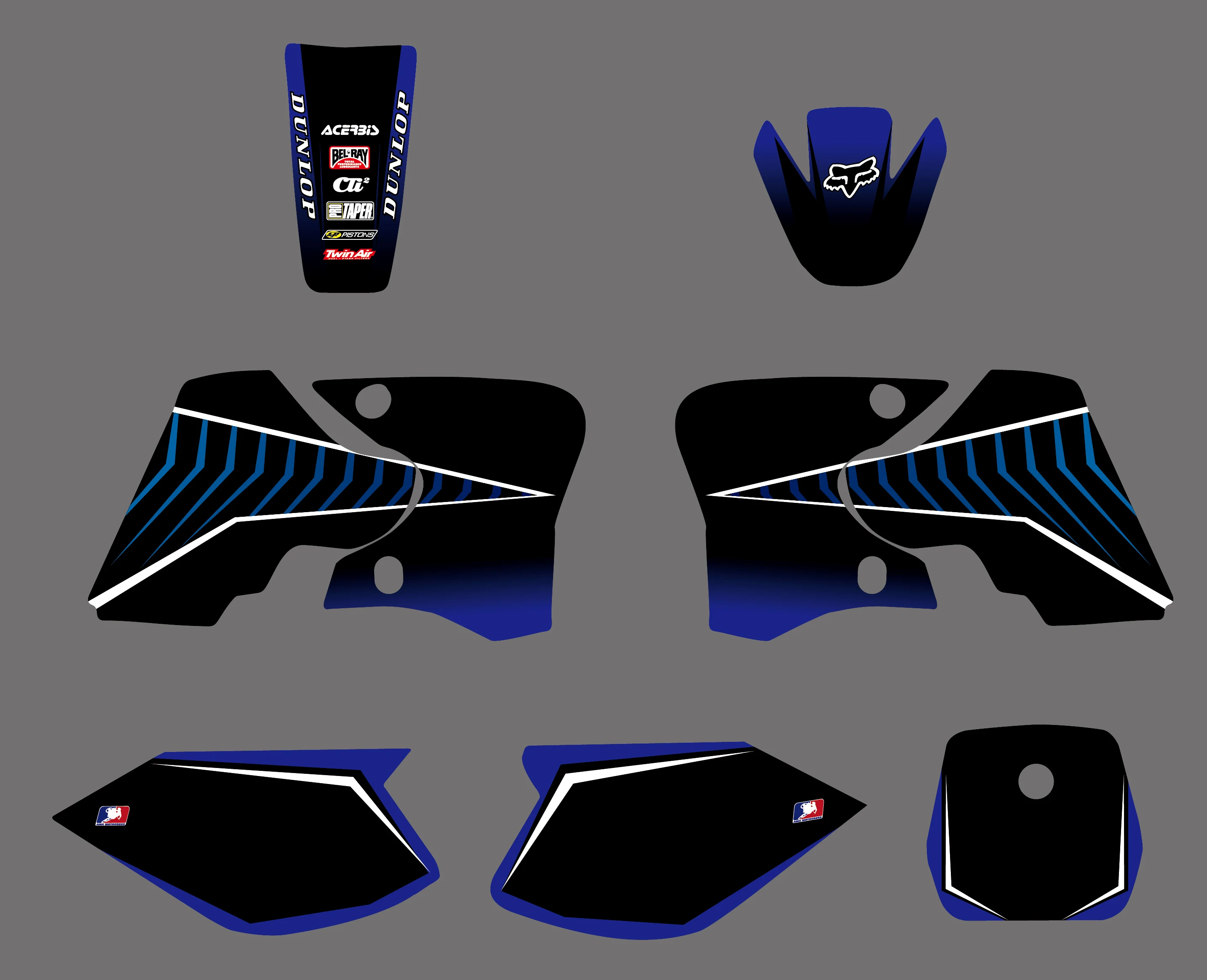 New Team Graphic Background Decal And Sticker Kit For Yamaha TTR90 TTR 90 2000 2001 2002 2003 2004 2005 2006 2007
New Team Graphic Background Decal And Sticker Kit For Yamaha TTR90 TTR 90 2000 2001 2002 2003 2004 2005 2006 2007