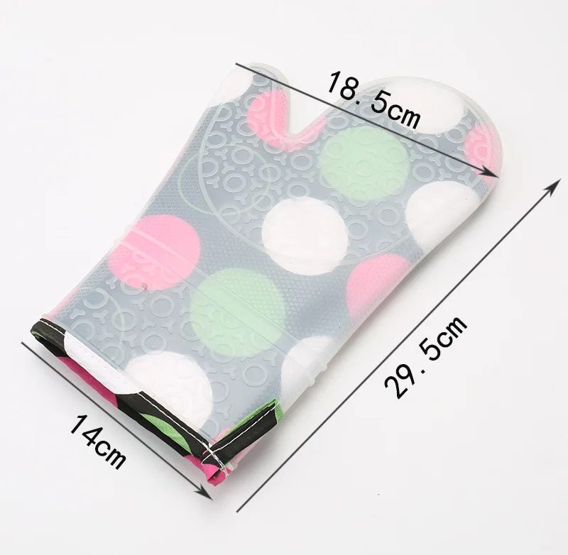 2PCS Heat Resistant Silicone Kitchen Gloves Oven Mitts Thicker Silicone Cooking Glove Microwave Oven Kitchen Print Gloves
2PCS Heat Resistant Silicone Kitchen Gloves Oven Mitts Thicker Silicone Cooking Glove Microwave Oven Kitchen Print Gloves